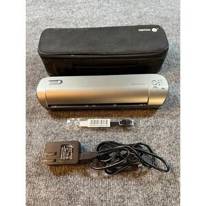 Xerox Mobile Scanner XMOBILE-SD Portable A4 8.5" w/ Case, AC Adapter & USB – Tes